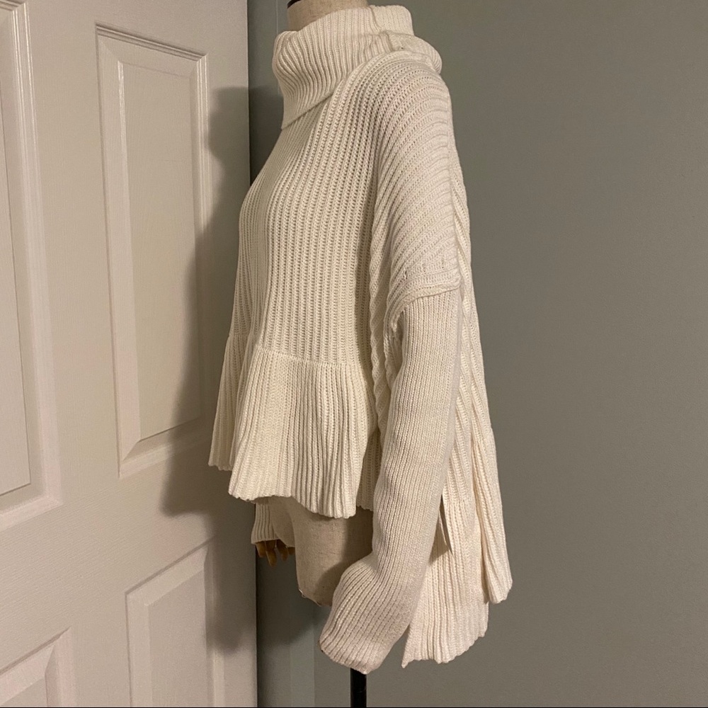 Free People Turtleneck Oversized Sweater Size S New with Tags - Picture 7 of 12
